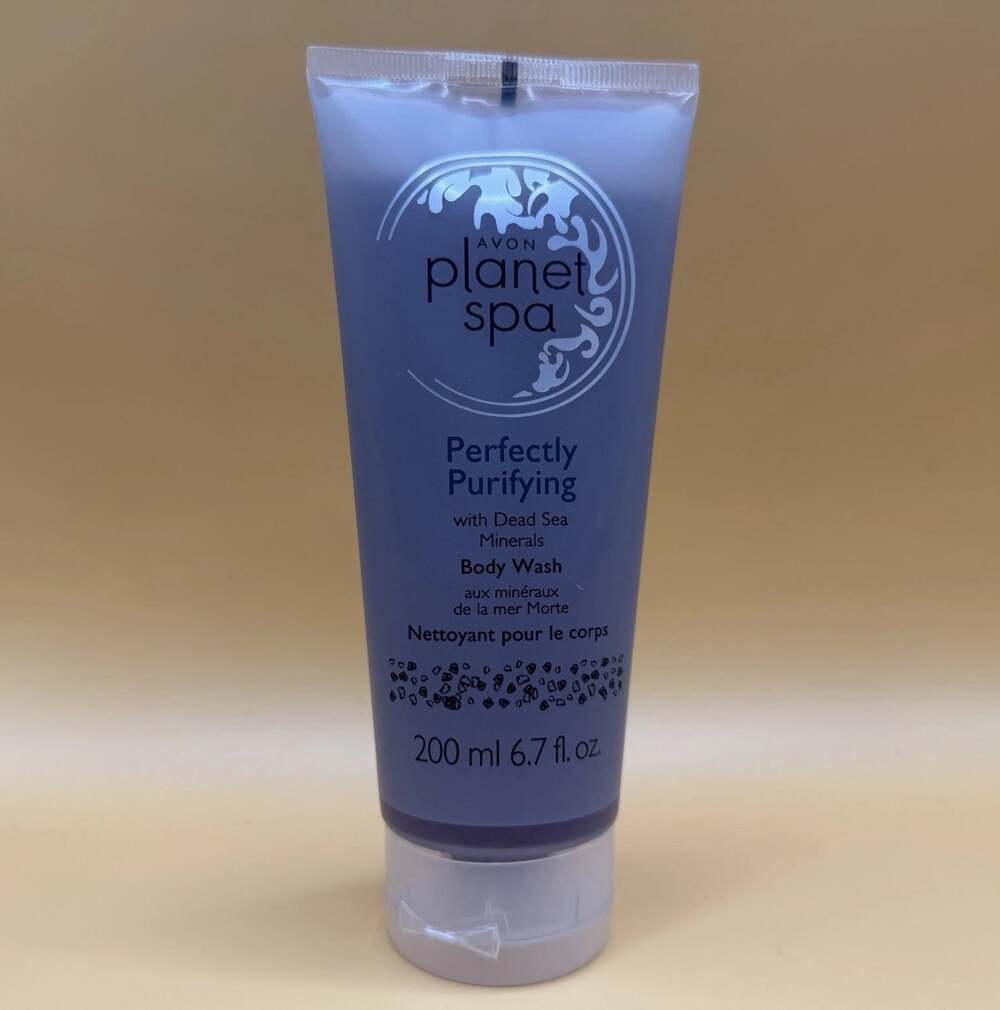 AVON Planet Spa Perfectly Purifying With Dead Sea Minerals Body Wash 6.7 FL